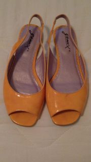 Peach Orange Gomax Female Shoes 7 1 2