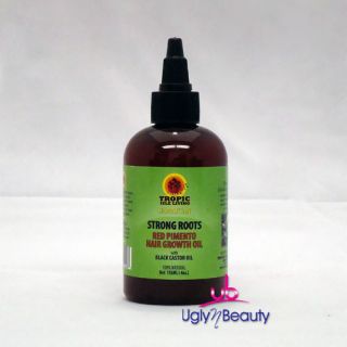 Strong Roots Red Pimento Hair Growth Oil by Tropic Isle Living 118 ml