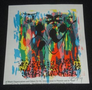 Eugene Grigsby Legendary African American Artist Archive Collectors