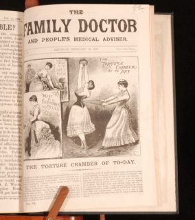 1887 8 2vol The Family Doctor Very Scarce First Edition