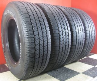 Goodyear Wrangler SR A Used Tires 265 70 18 65 All Season No Repairs