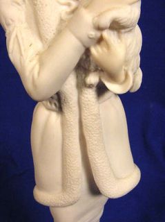 Giuseppe Armani Lady w Dog Figurine 1987