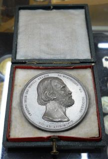 Giuseppe Garibaldi 1864 Italy Uruguay Extremely RARE Medal with