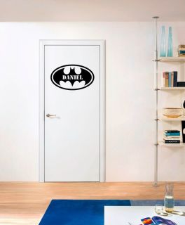BATMAN Design Furniture Wall Art Sticker Decal BOYS ROOM Door, Window