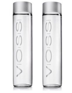 Voss Artesian Water Glass Bottle 375 ml 12.7 fl oz 9 Long (EMPTY