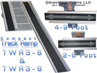 Telescoping Wheelchair Channel Ramps Track Ramp CL TWR3 6