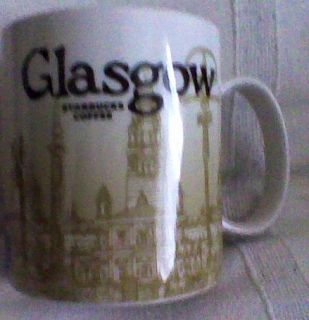 Starbucks Glasgow Scotland 16oz 2012 UK City Mug