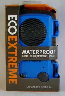 Grace Digital AQCSE102 Blue Rugged Waterproof Case Built in Speaker