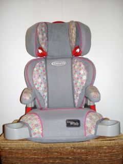 Graco Highback Turbobooster Pedic Luxury Foam Child Car Seat