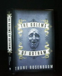 Golems of Gotham Thane Rosenbaum Signed Judaica