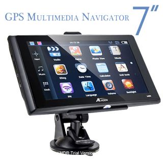  HD 800X480 Touch Screen GPS Navigation System 4GB New Map MP3 MP4 FM