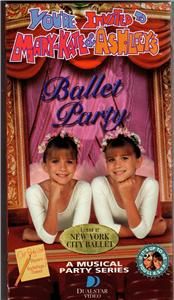 Youre Invited Mary Kate Ashleys Ballet Party VHS