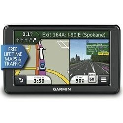   2555LMT 5 0 GPS Navigation System with Lifetime Map and Traffic Upda