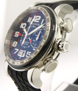 Graham Silverstone Luffield Chronograph Flyback GMT Watch MSRP $11 300