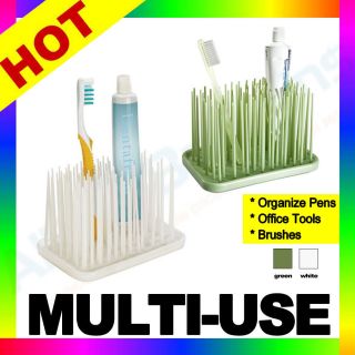 Umbra Grassy Rubber Organizer Holder Hold Toothbrushes Bathroom Office