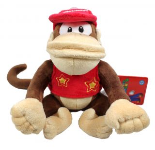 Authentic Brand New Global Holdings Super Mario Plush   6 Diddy Kong