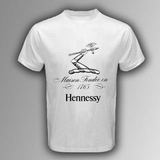 New Hennessy French Cognac Winery White T Shirt Size S,M,L,XL,2XL,3 XL