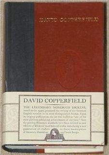 ~ NONESUCH DICKENS ~DAVID COPERFIELD ~ HUGE BOOK ~ ILLUSTRATED ~ HC