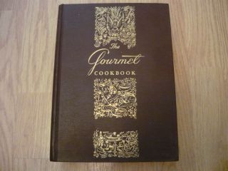 The Gourmet Cookbook Hardcover 1956