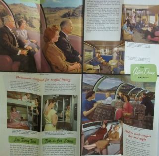 Union Pacific Railroad 1950s Name Train Brochure   City of Portland