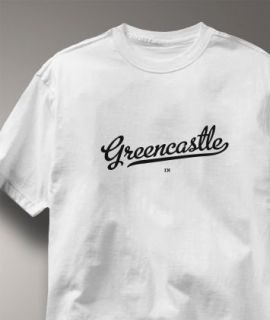 Greencastle Indiana in Metro Souvenir T Shirt XL