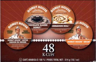 48 Donut House Collection Keurig K Cups Coffee Variety