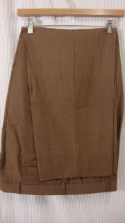 Granger Owings Mens 38x29 5 Brown 95 Wool 5 Cashmere Pleated