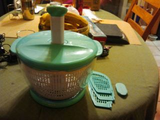 KitchenAid Salad and Fruit Spinner Excellent Condition Green