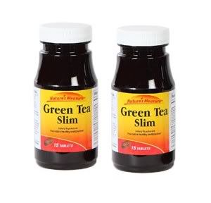 2X Green Tea Slim Chromium Diet Weight Loss Pill