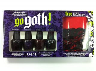 OPI Nail Polish Go Goth Gift Set