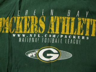 Green Bay Packers Long Sleeve Shirt XL by Logo Athletic