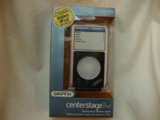 Centerstage Clear Blk Case for iPod Classic 5th 7th Gen