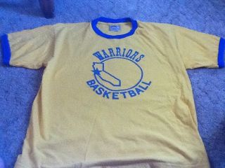 Golden State Warriors t shirt vtg NBA Harrison Barnes Mullin Hardwood