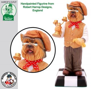   Terrier Candlestick Maker Robert Harrop Dog Figurine Statue DPYP13