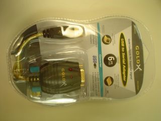 USB to Serial Adapter GoldX Gxmu 1200 Great Deal Brand New Still in