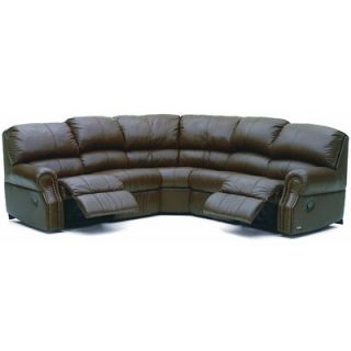 Palliser Furniture Charleston Leather Reclining Sectional Sofa  