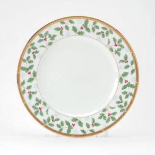  Palace Christmas Platinum Set of 4 Holiday Accent Plate   4781 501D