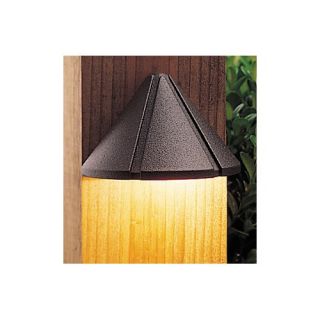 Kichler Six Groove Deck Light in Textured Architectural
