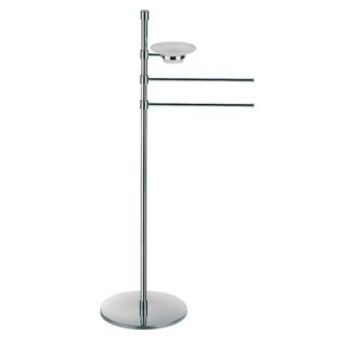 WS Bath Collections Complements 10.8 x 10.8 Rampin Towel Stand with