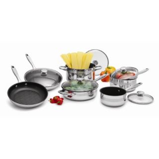 Wolfgang Puck® Stainless Steel 11 Pieces Cookware Set   GA11CWSET