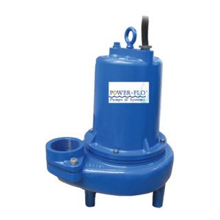  Sewage 3 Submersible Pump 1.5 HP 12.6 Amps with 3 Phase   PFSE1594