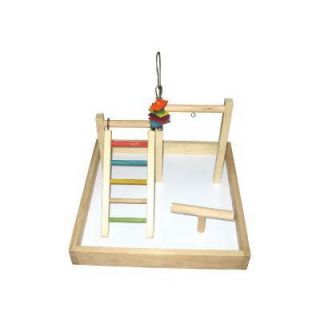 Cage Co. 17x17x12 Wood Tabletop Play Station
