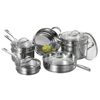  by Starfrit Stackable Stainless Steel Cookware (Set of 12)