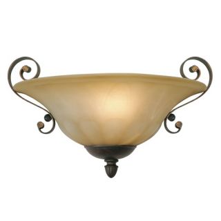 Mayfair 13.5 x 7.5 Wall Sconce in Leather Crackle