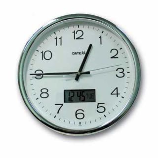 Datexx 12 Analog Aluminum Clock   DAN 12DD