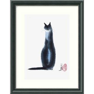  Cat I by Cheng Yan, Framed Print Art   16.27 x 12.89   DSW01291