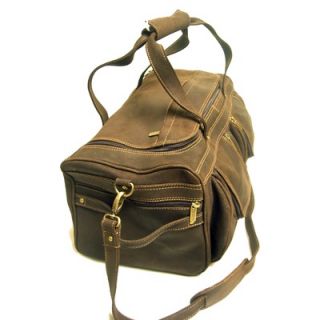 Le Donne Leather 21 Distressed Leather Travel Duffel
