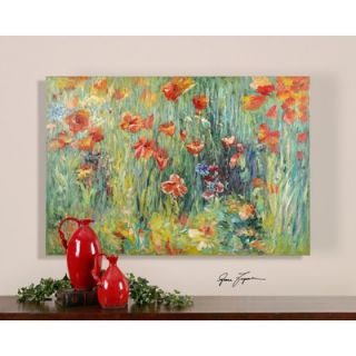 Uttermost Floral Pathway Canvas Wall Art By Grace Feyock   40 x 60