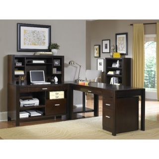  by Martin Furniture Carlton Office 23 H x 46 W Desk Hutch