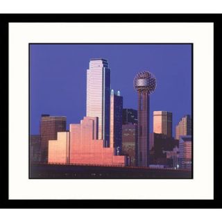 Great American Picture Skyline and Route 30 in Dallas Framed